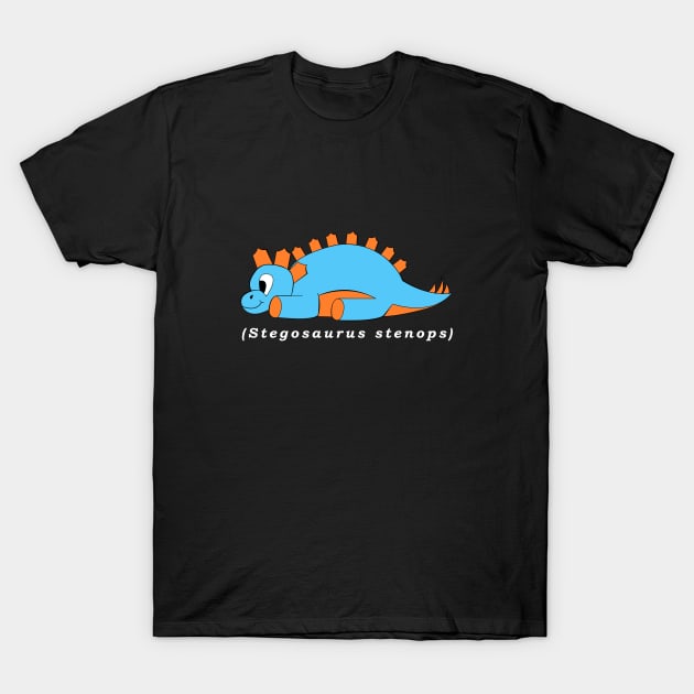 Stegosaurus T-Shirt by traditionation